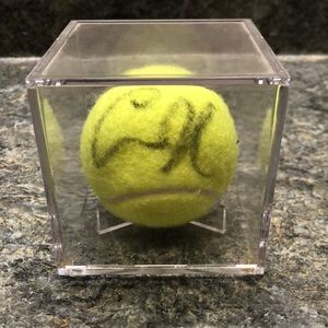 Anna Kournikova Autographed Tennis Ball - Signed